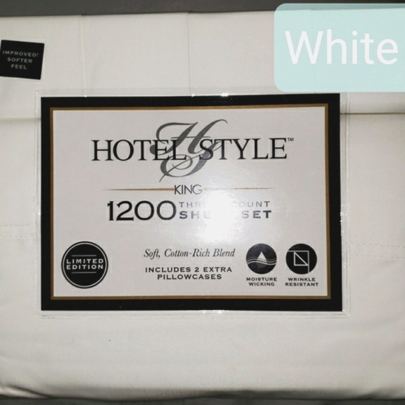 Hotel Collection Bedding King White 20 Hotel Style Sheet Set Poshmark